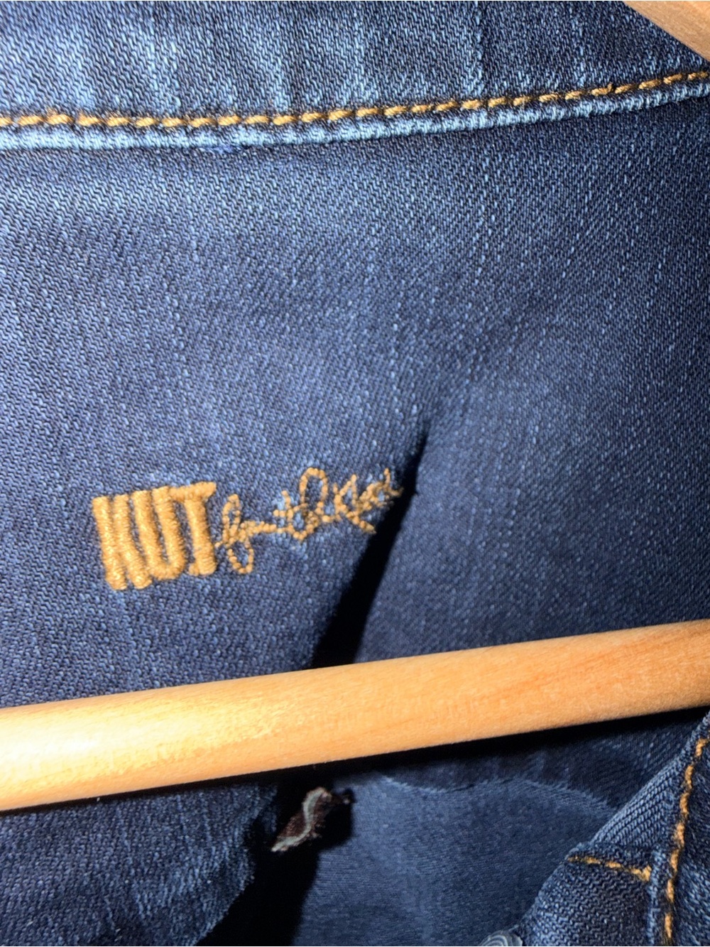 Kut from the Kloth Blue Jean Denim Jacket Small - Picture 2 of 7